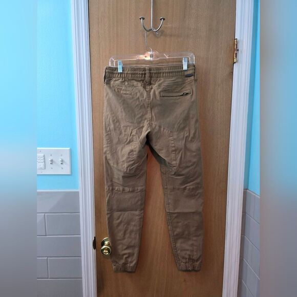 Tan Chinos Relaxed Fit Tapered Ankle Mens S - Picture 2 of 3